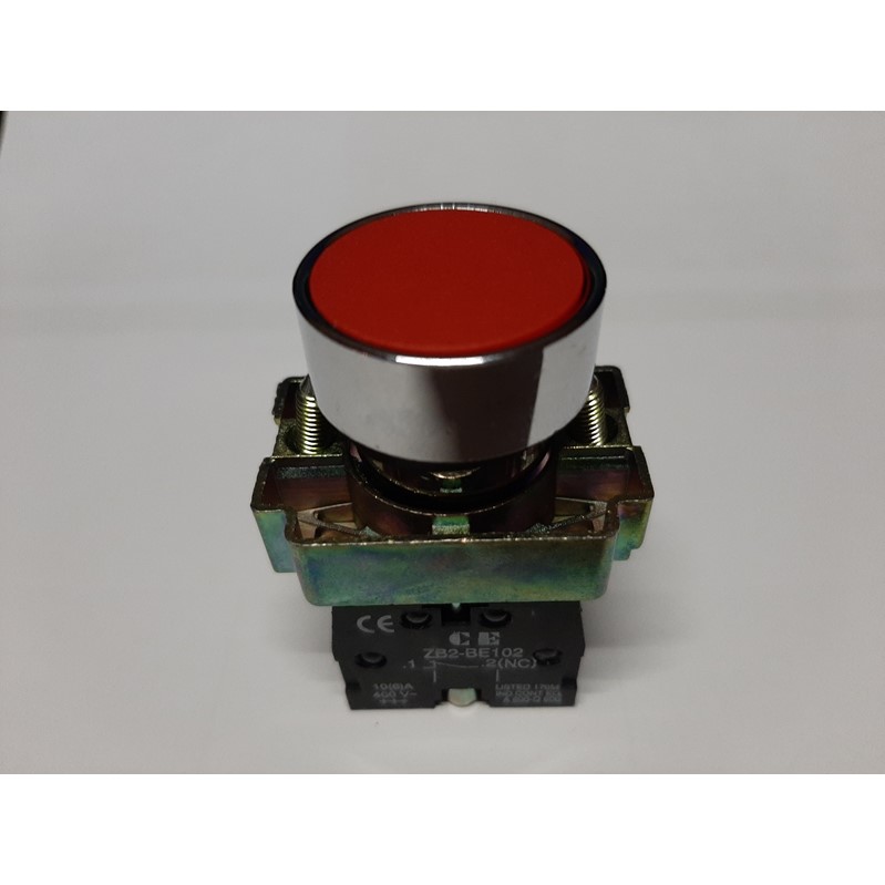 Red Push Button 1x NC Electrodynamics Swakopmund