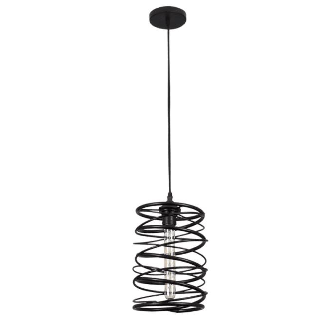 Black Wire Pendant