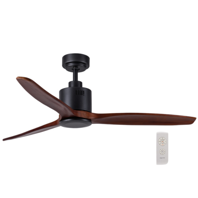 3 Wood Blades, 52” (132cm) Ceiling Fan