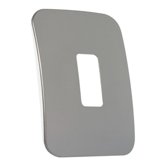 2X4 One Single Module Vertical Cover Plate 100X50mm