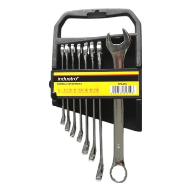 8Pce Combination Spanner Set
