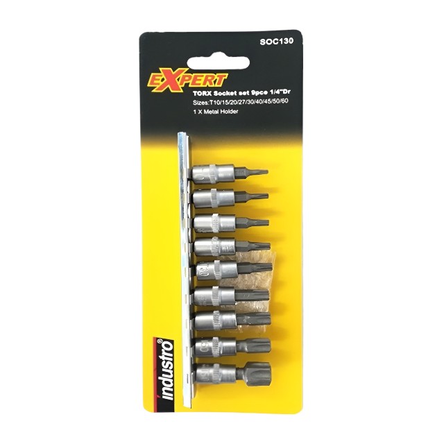1/4″ Torx Socket Set