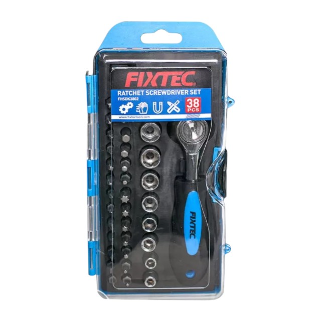 38Pce Ratchet Wrench Set