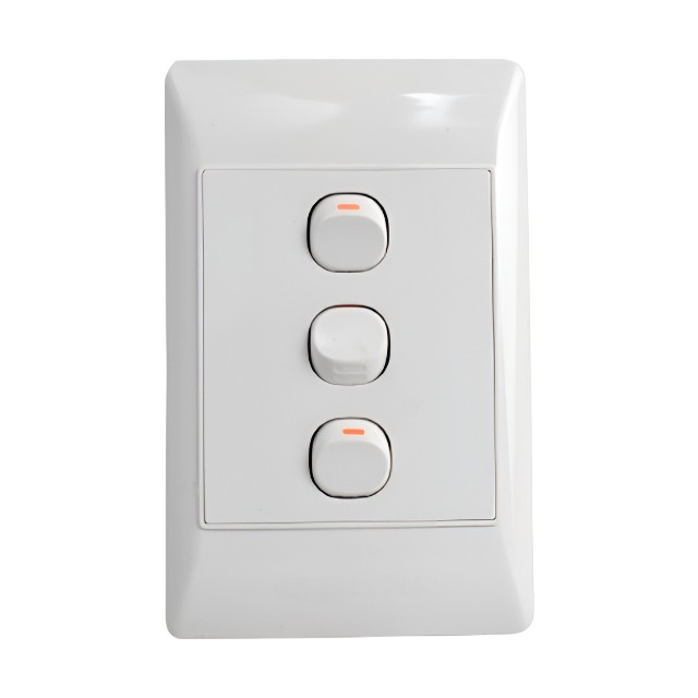 3-Lever 1Way Switch