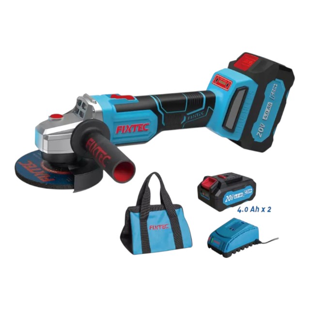 20V 115mm Cordless Brushless Angle Grinder