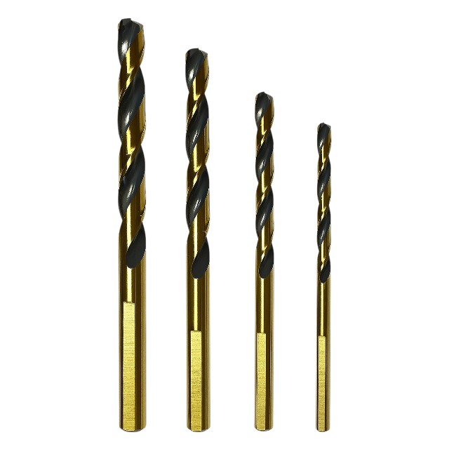 HSS Bronze-Black Drill Bits 1Pce