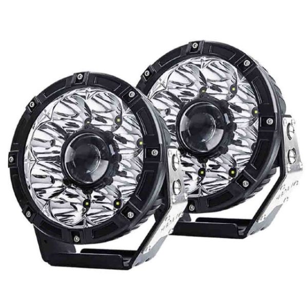 7" LED Lazer Spotlight 2pce Set IP68