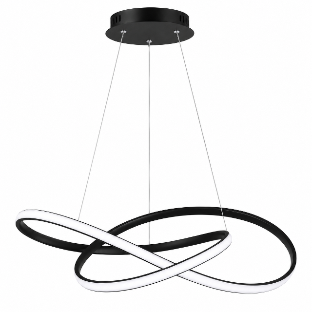 LED Pendant Light – 58W (Black & White)
