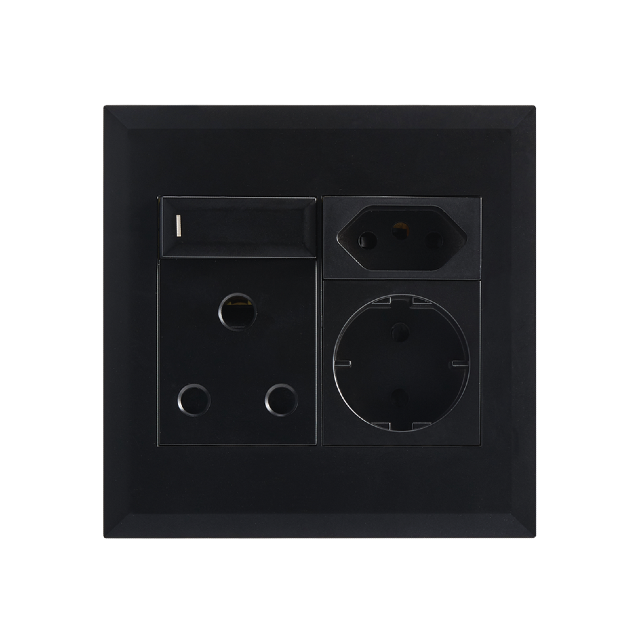 16A Socket with Switch, Slim RSA & Schuko Sockets with Switch – 4×4