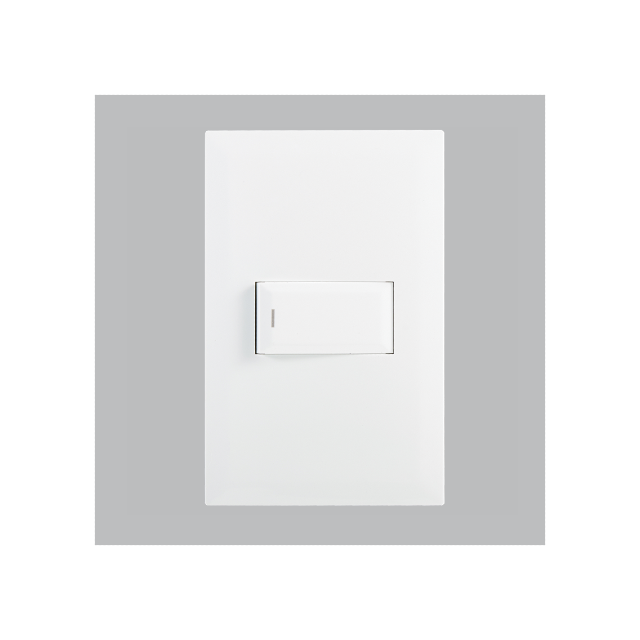 White Lever Switch – 4×2 (1 Way & 2 Way)