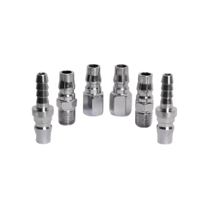 6PCS 1/4" Quick Coupler & Plug Kit