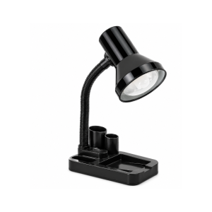 40W Organizer Desk Lamp - Black