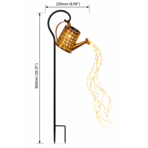 Solar Watering Can Fairy Light