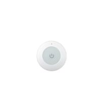 Wireless Remote Wall Mount 1 Button Round