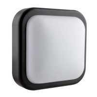 LED Square Black Bulkhead 14W