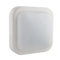 LED Square White Bulkhead 14W