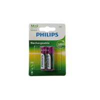 Rechargeable AA Battery 2pce (2450mAh) NiHM