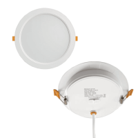 White Round LED Panel Downlight