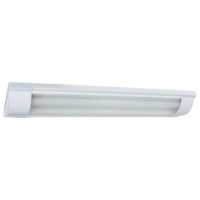 630mm White Metal Fitting With Plastic Cover For LED Tubes