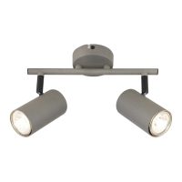 Sandy Grey Double Metal Spotlight