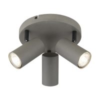 Sandy Grey Triple Metal Spotlight