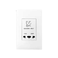 4×2 Matrix Range Shaver Socket