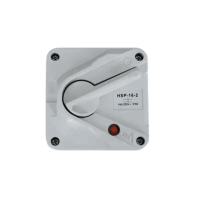 20A 2 Pole Surface Mounting Lockable Isolator