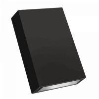Matte Black Up and Down LED Wall Light