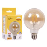 Non-dimmable Maxi Globe Filament Bulb Amber E27