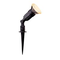 Black Outdoor Spotlight Spike