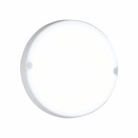 White 9W LED Round Bulkhead