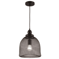 Black Mesh Pendant