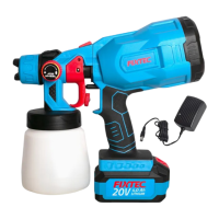 800 ml 20 V Cordless Electric Paint Sprayer