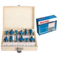 12Pce Router Bits Set With 1/4″ Shank