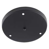 250mm Black Ceiling Plate