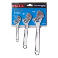 3Pce Adjustable Wrench Set