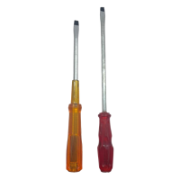 Plastic Transparent Handle Screwdriver