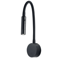 Metal LED Wall Light with Flexible Arm & Switch