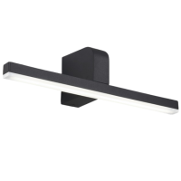 9W LED Black Wall Light