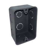 PVC 2X4 Wall Box Grey