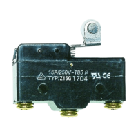 15A Micro Switch Type Z Short Roller Lever