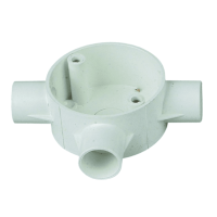 PVC 25mm 3Way Box