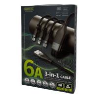 3-in-1 Charging Cable 6A