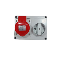 5-Pin 380V Switched Sockets