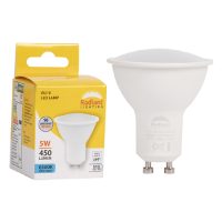 GU10 Frosted Glass 5W LED 6500K Non-Dimmable