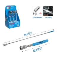 Telescoping Magnetic Pick-Up Tool with LED Light