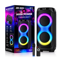 Portable Bluetooth Speaker with Wireless Microphone