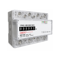 Three Phase LCD Kilowatt Hour Meter