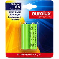 Rechargeable AA Battery – 2pce (300mAh)