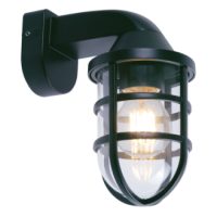 Outdoor Plastic Wall Light with Clear PC Cover, IP44